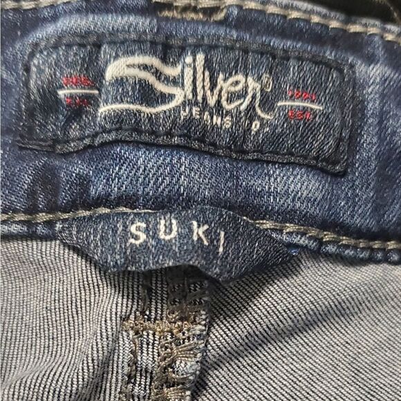 Silver Suki Bermuda Denim Shorts - Picture 3 of 4